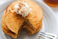 Sweet Potato Pancakes with Maple Whipped Butter