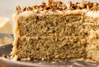 Decadent Butter Pecan Layer Cake Recipe