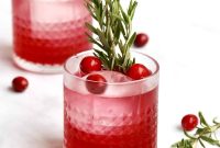 Festive Cranberry Cheer Cocktail Recipe for Holiday Parties