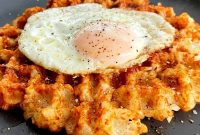 Crispy Tater Tots Made in a Waffle Iron: Quick Stove-Free Recipe