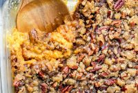 Creamy Sweet Potato Casserole Using Canned Yams
