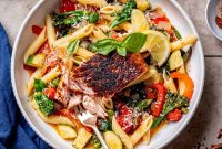 Blackened Salmon Penne Primavera You’ll Want Tonight