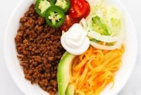 High-Protein Keto Taco Bowls for Low-Carb Meal Prep