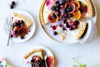 Roasted Grape and Goat Cheese Tart Recipe for Entertaining