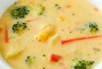 Creamy Broccoli and Cauliflower Soup Recipe for Comfort Meals