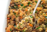 Savory Sausage and Herb Stuffing Recipe for Holiday Dinners