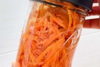 Maple-Pickled Carrots in a Mason Jar: Quick Homemade Recipe