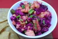 Dragon Fruit and Papaya Salsa Recipe for Tropical Parties