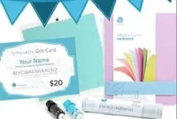 Win a Silhouette Cameo Gift Basket: Craft Supplies Giveaway