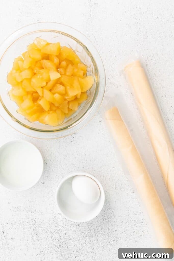 Homemade Apple Hand Pies Recipe with Flaky Crust 3 apple pie filling