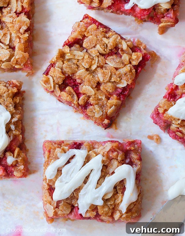 Strawberry Oatmeal Bars Strawberry Oatmeal Bars