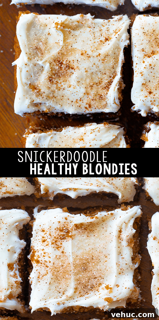 Chewy Snickerdoodle Blondies Recipe for Cinnamon Lovers 3 Recipe video preview