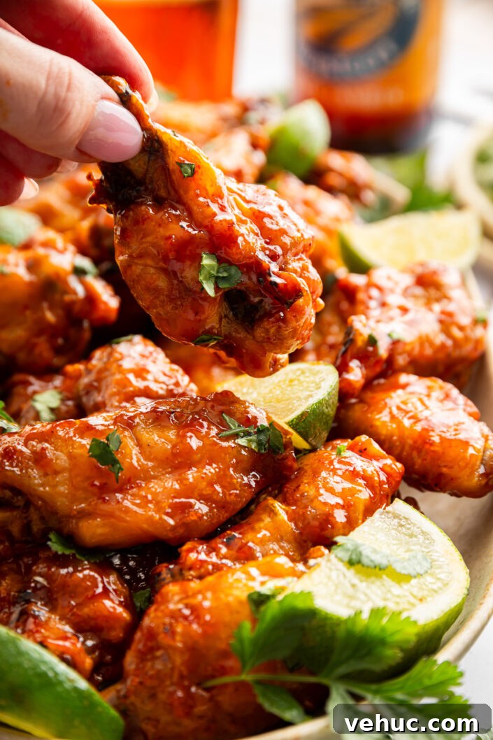 Sticky Honey Chipotle Chicken Wings Recipe 9 Chipotle Wings