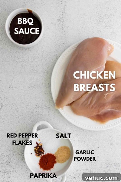 Crispy Air Fryer BBQ Chicken Recipe for Tender, Smoky Flavor 3 ingredients to make air fryer bbq chicken