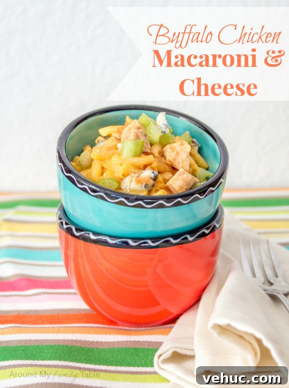 Buffalo Chicken Macaroni and Cheese #15MinuteSuppers Buffalo Chicken Macaroni and Cheese #15MinuteSuppers