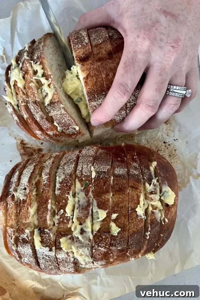 Irresistible Sourdough Garlic Bread Recipe You’ll Crave 2 img 12635 1