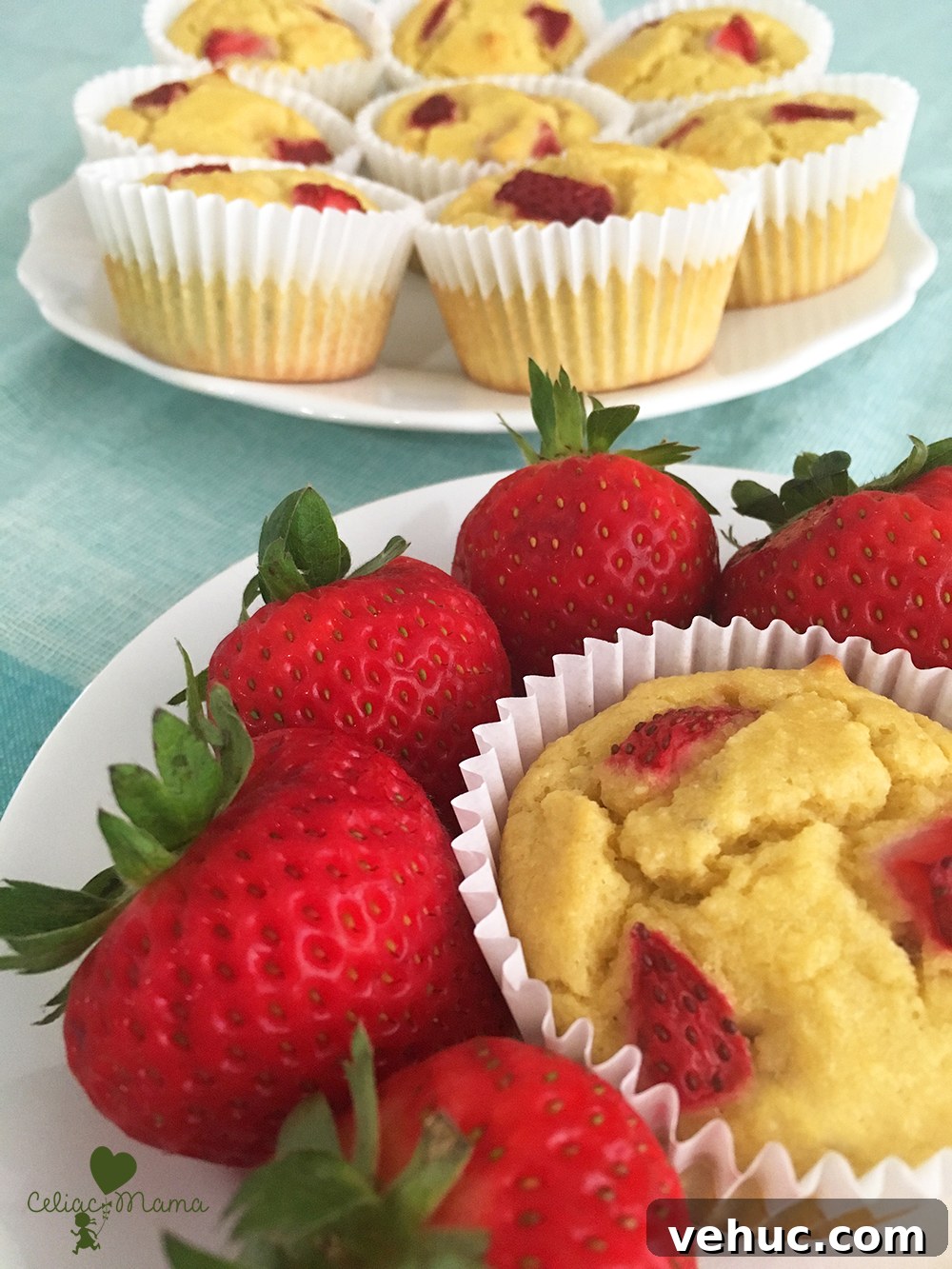 Gluten-Free Strawberry Banana Muffins Recipe — Moist & Fluffy 2 gluten free strawberry banana muffins