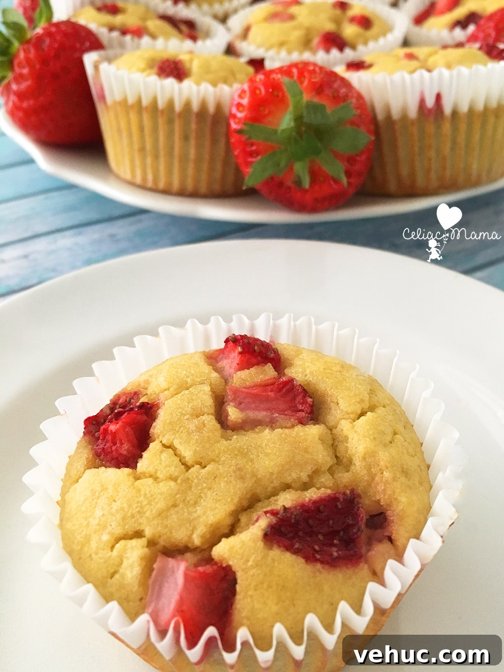 Gluten-Free Strawberry Banana Muffins Recipe — Moist & Fluffy 4 gluten free strawberry banana muffins