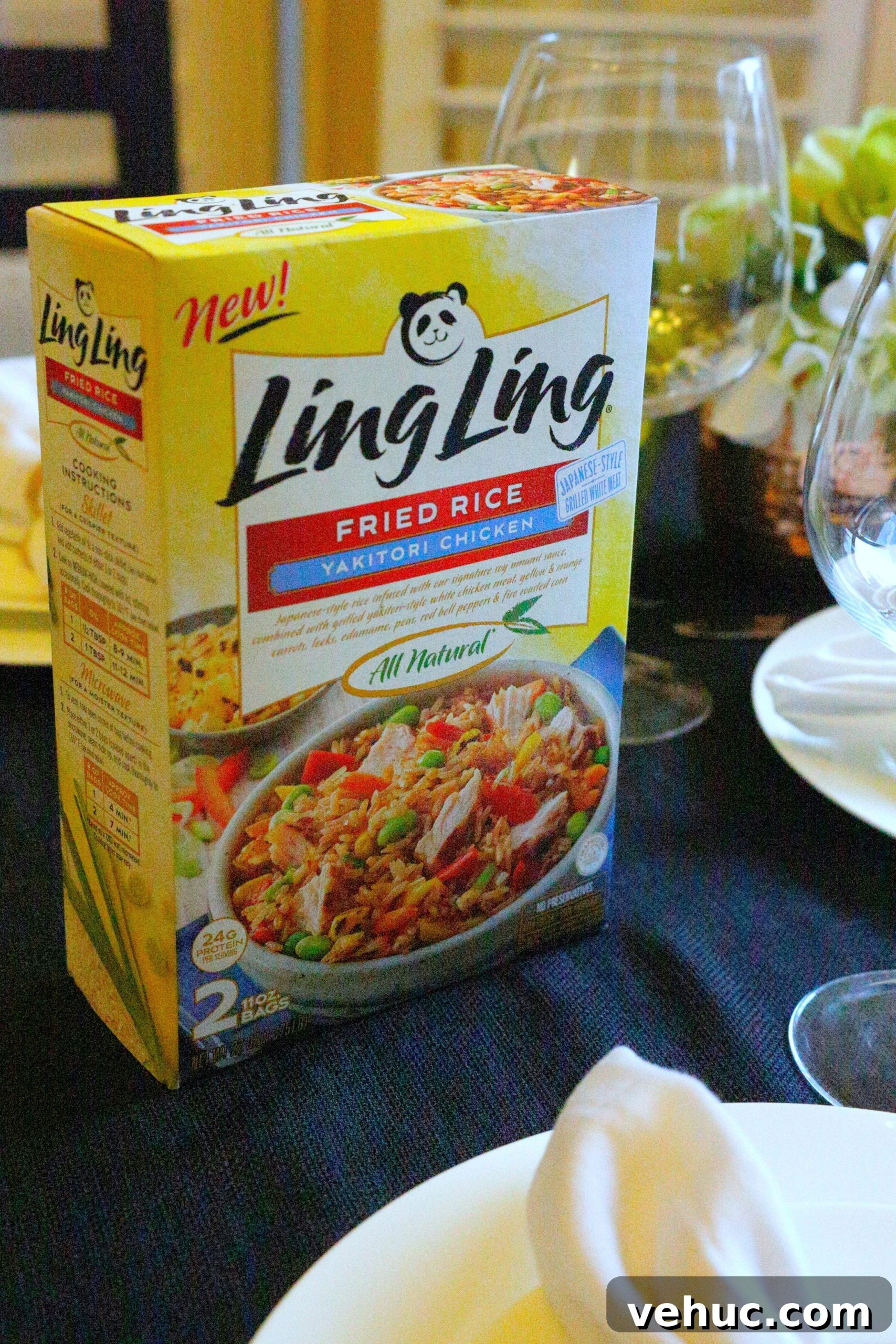 Dinner Party Shortcut: Ling Ling Fried Rice Recipe 3 Ling Ling Fried Rice makes for a perfect dinner party hack #FriedRiceFriday #IC (ad)
