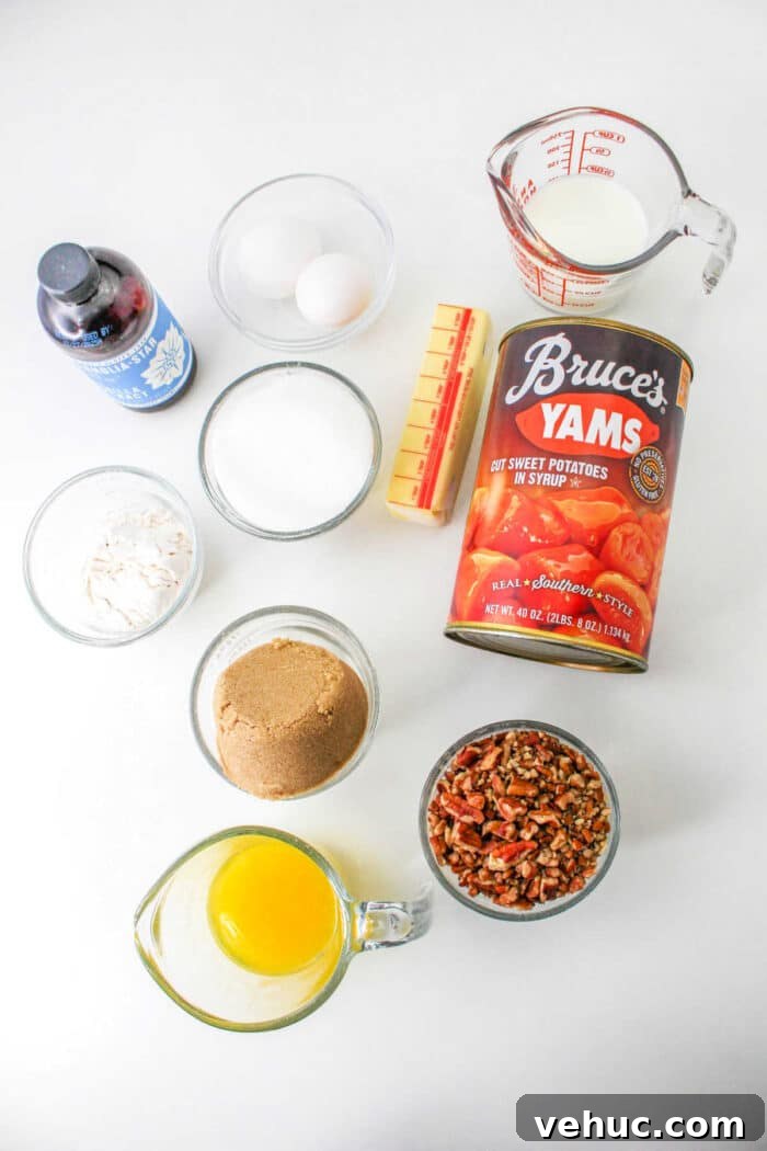 Creamy Sweet Potato Casserole Using Canned Yams 3 Ruth Chris Sweet Potato Casserole Recipe