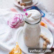 Cappuccino Milkshake from thelittlekitchen.net