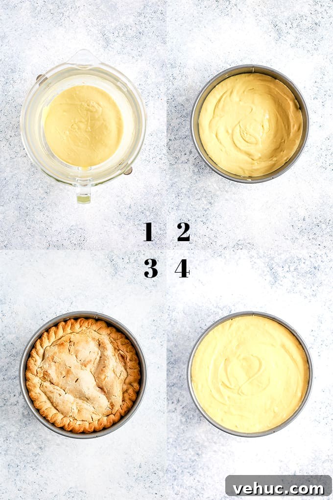 Apple Piecaken preparation steps How to Prepare Apple Piecaken, steps 1-4.