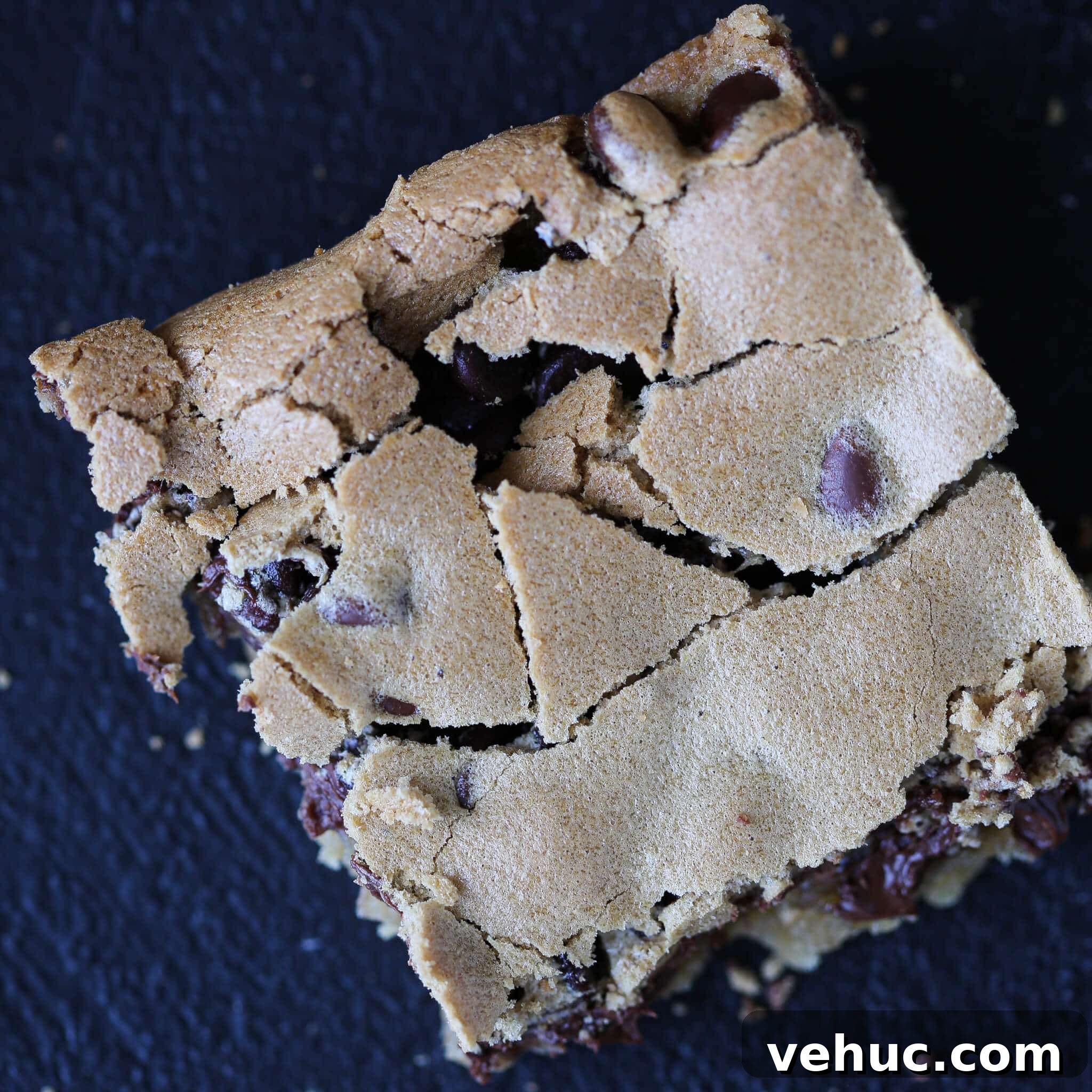 Chocolate Halfway Bars: Layered Chocolate Peanut Butter Snack Bars 6 Chocolate Halfway Bars one piece