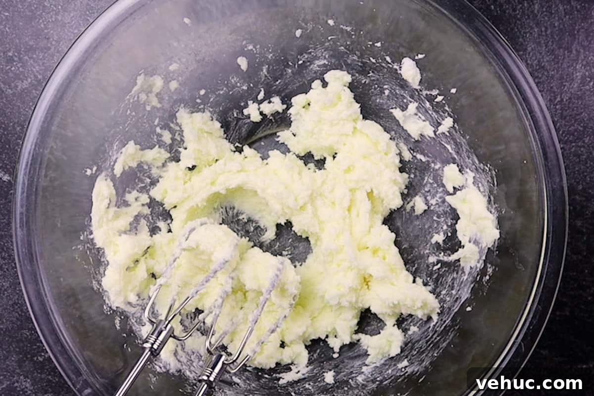 Christmas Tree Cookie Recipes: Festive Holiday Treat Ideas 6 creaming the butter and sugar