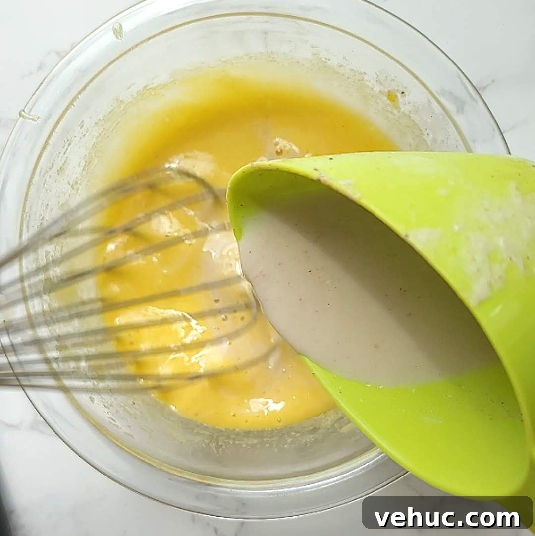Creamy Oat Milk Eggnog Recipe for Holiday Parties 9 oat milk eggnog process