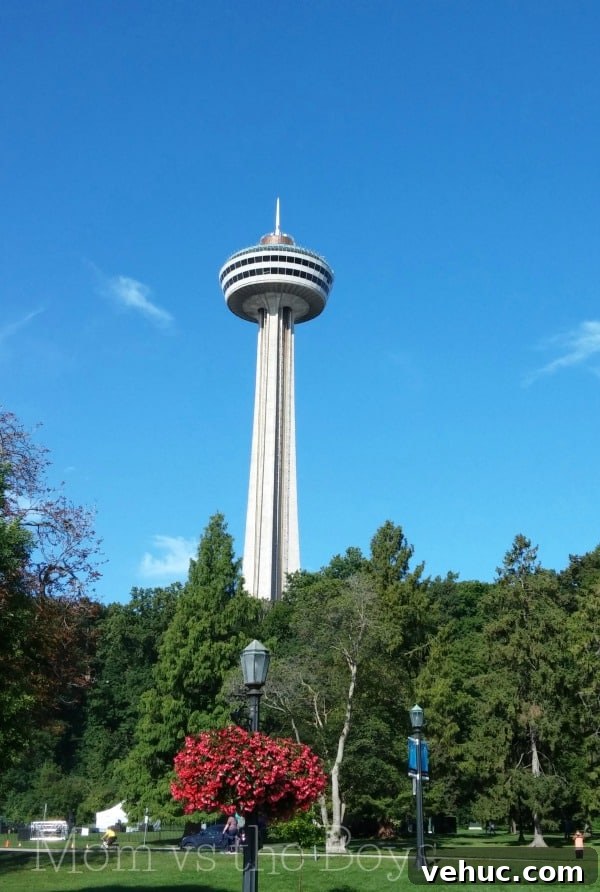 Niagara Falls: Views from Above, Below and Behind 13 skylon tower Niagara Falls