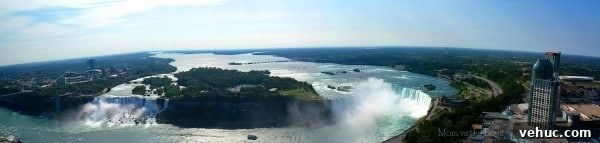 Niagara Falls: Views from Above, Below and Behind 15 panoramic of Niagara Falls