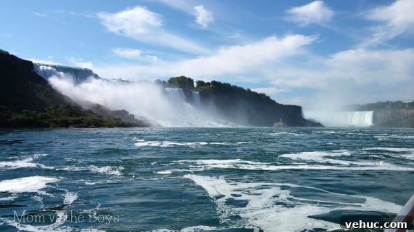 Niagara Falls: Views from Above, Below and Behind 6 both falls