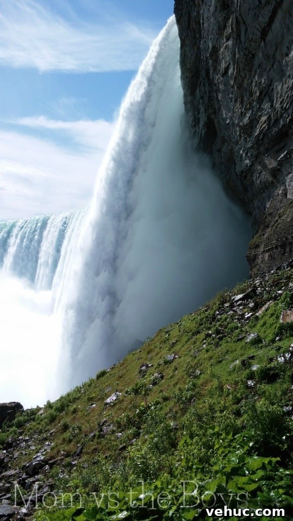 Niagara Falls: Views from Above, Below and Behind 10 side view
