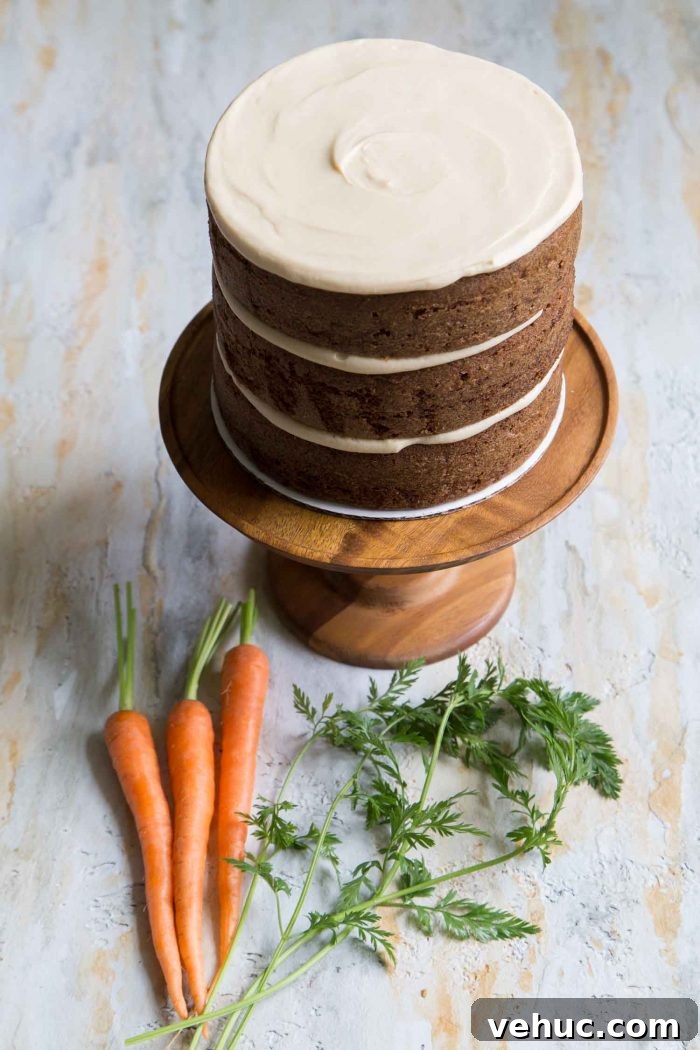 Carrot Cake with Brown Sugar Cream Cheese Frosting Recipe 7 Carrot Cake with Brown Sugar Cream Cheese Frosting