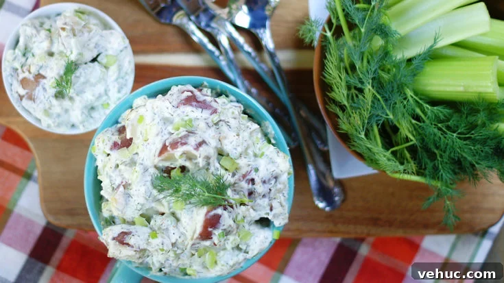 Creamy Dill Potato Salad Recipe