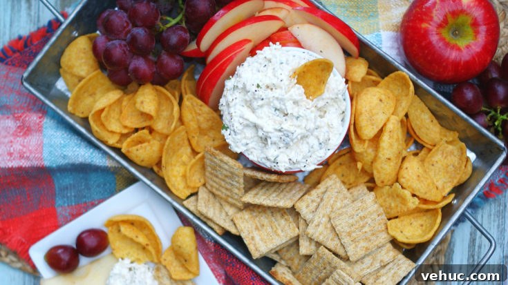 Creamy Peppercorn Parmesan Cheese Dip