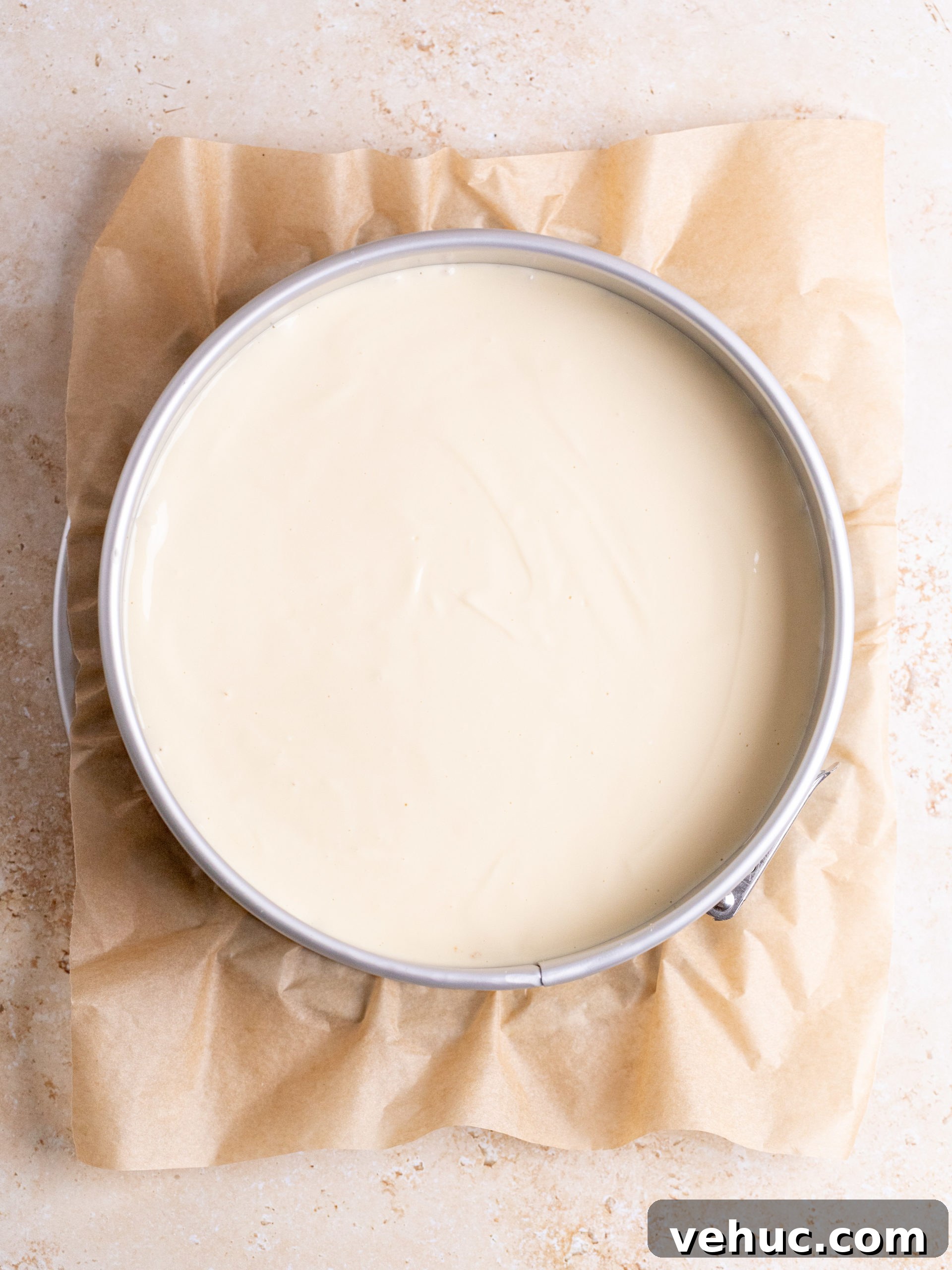 Creamy Caramel Cheesecake Recipe for Decadent Desserts 7 Baked crust