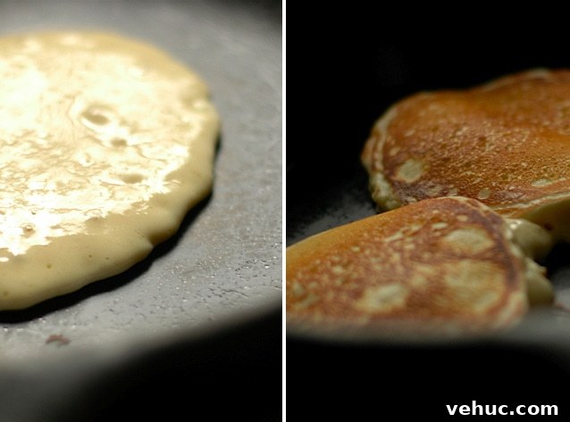 Classic Old-Fashioned Pancakes Recipe for Fluffy, Homemade Breakfast 3 old-fashioned pancakes