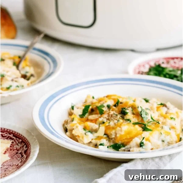 slow cooker parmesan chicken and rice