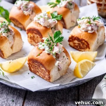 Mini New England Lobster Rolls with Jalapeño Dressing