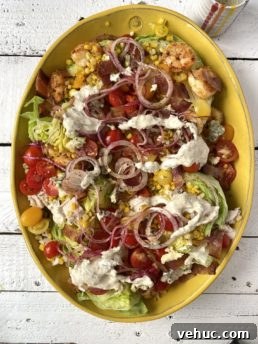 summer celebration wedge salad