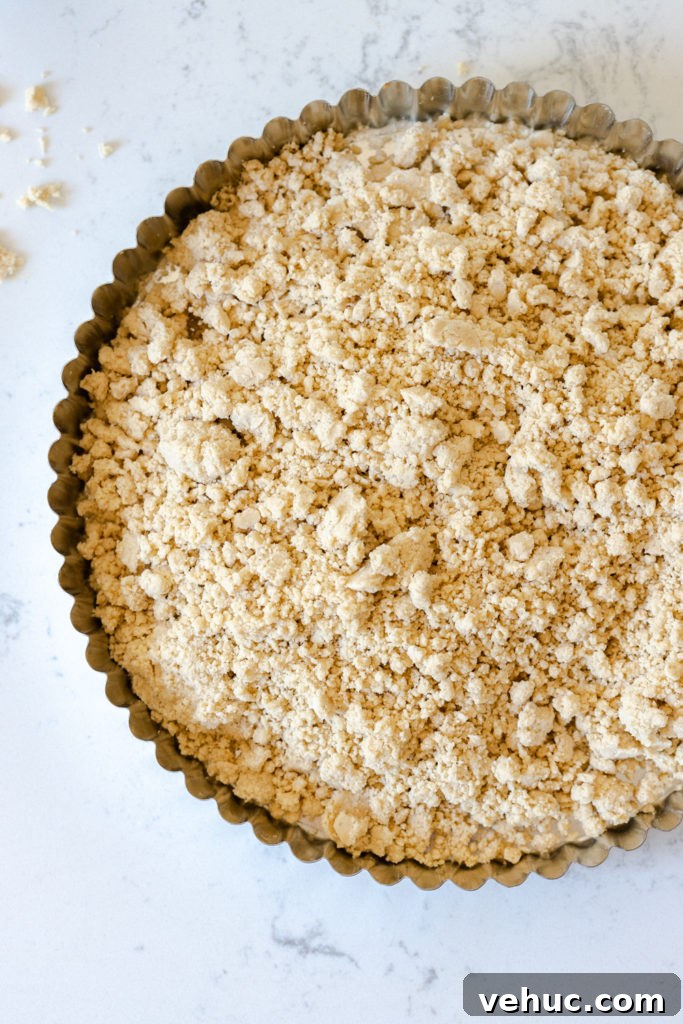 Making Brown Sugar Shortbread Tart Shell