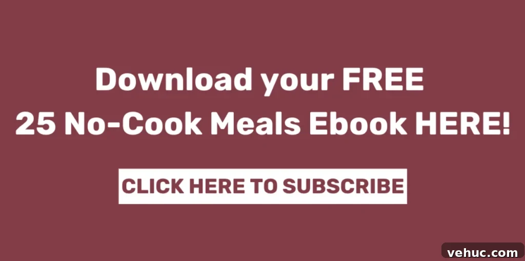 no-cook meals