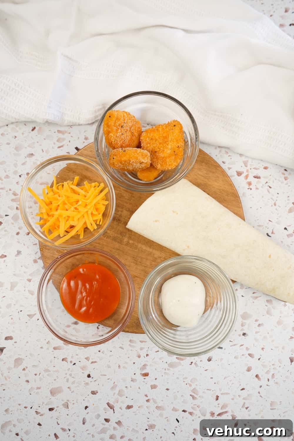 Chicken nugget wrap ingredients Chicken nugget wrap ingredients