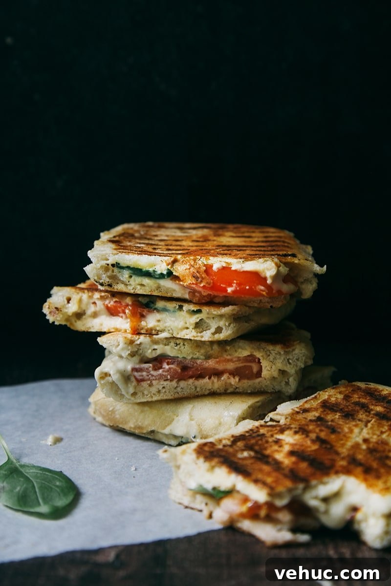 Vegan Caprese Panini