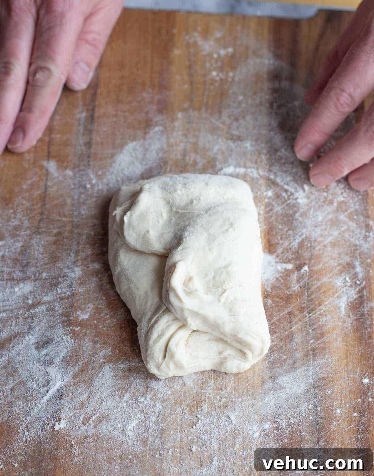 Restaurant-Style Single Pizza Dough Recipe for One 4 Folding a single pizza dough