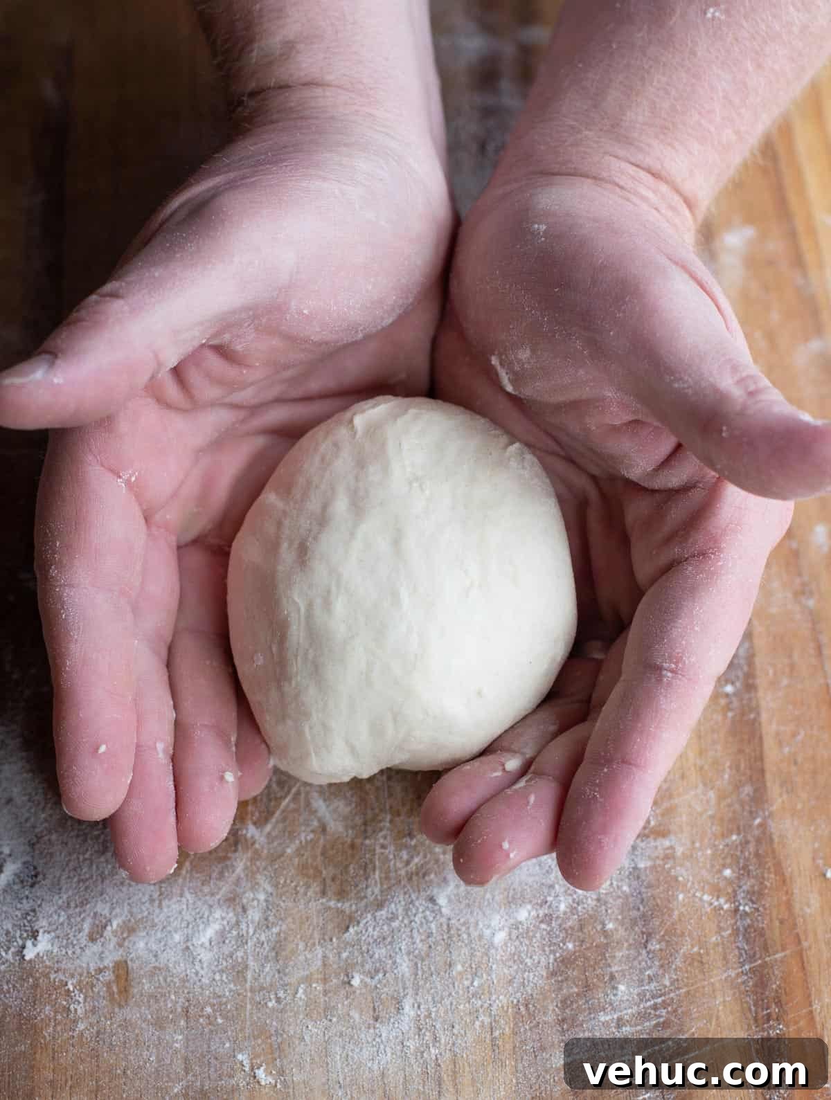 Restaurant-Style Single Pizza Dough Recipe for One 5 pizza dough in a round ball