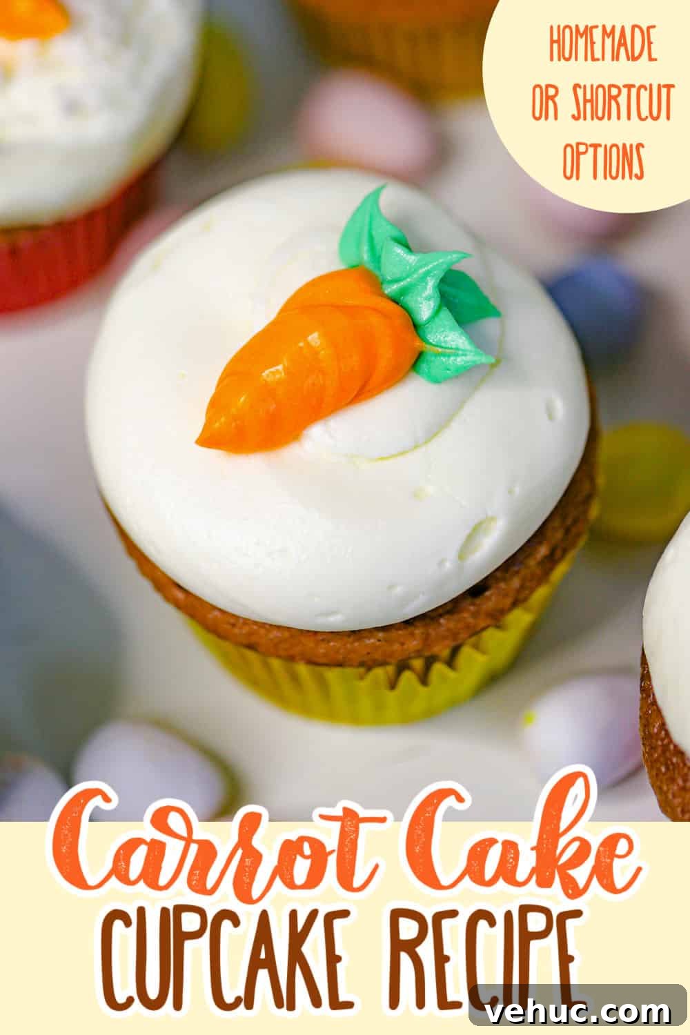 Carrot Cake Cupcakes for Easter: Festive Mini Desserts 7 Easter Carrot Cake Cupcakes