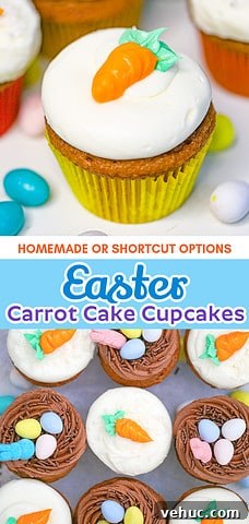 Carrot Cake Cupcakes for Easter: Festive Mini Desserts 11 Easter Carrot Cake Cupcakes