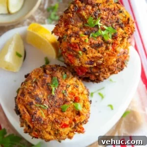 Crispy Salmon Cakes: Gluten-Free Seafood Patties Recipe 2 gluten-free salmon cakes
